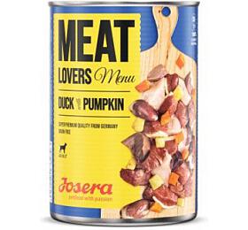 Josera Dog konz.Meat Lovers Menu Duck with Pumpk.400g