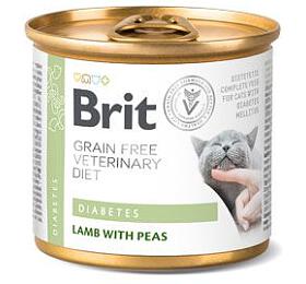 Brit Veterinary Diets Brit VD Cat GF konz Diabetes 200g