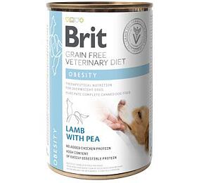 Brit Veterinary Diets Brit VD Dog GF konz Obesity 400g