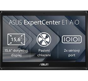ASUS ExpertCenter E1 AiO N4500/8GB/128GB SSD/15,6&quot; HD/2yr Pick up &amp; Return/Bez OS/Černá (E1600WKAT-BD037M)