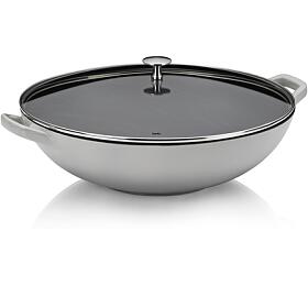 KELA Wok litinov s poklic CALIDO 36 cm ed KL-12610