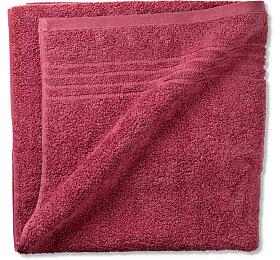 KELA Osuka Leonora 100% bavlna prmiov pastelov erven 70x140cm KL-23435