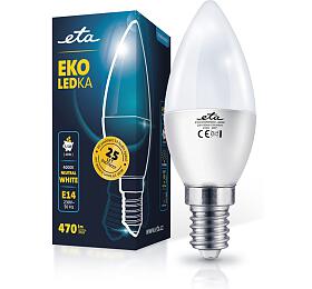 rovka LED ETA EKO LEDka svka 5,5W, E14, neutrln bl