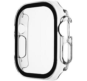 Ochrann pouzdro FIXED Pure s temperovanm sklem pro Apple Watch Ultra 49mm/Ultra 2 49mm, ir