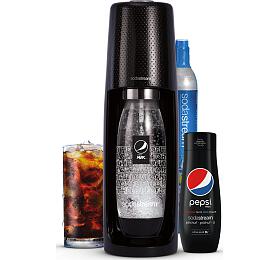 SodaStream Spirit Black +&amp;nbsp;Sirup Pepsi MAX 440 ml