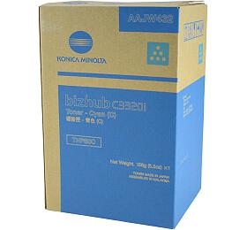 Konica Minolta originln toner AAJW452, cyan, 9000str., TNP-80C, Konica Minolta Bizhub C3320i