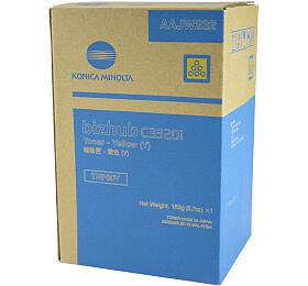 Konica Minolta originln toner AAJW252, yellow, 9000str., TNP-80Y, Konica Minolta Bizhub C3320i