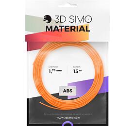 3DSimo Filament ABS II-oran.,ern,bl