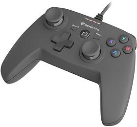 Genesis drátový gamepad P58, pro PS3/PC