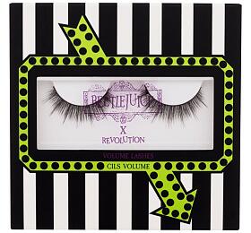 Uml asy Makeup Revolution London Beetlejuice Volume Lashes, 1 ml, odstn Black