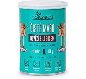 NATURECA konz. hovz s lososem pro koky 400g