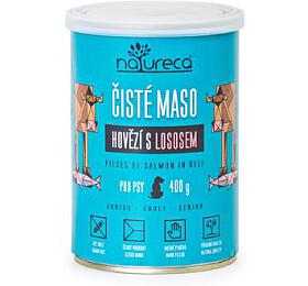 NATURECA konz. hovz s lososem pro psy 400g