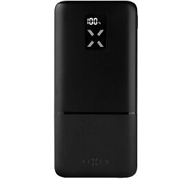 Powerbanka FIXED Zen 20 s LCD displejem a vstupem PD 20W, 20 000 mAh, ern