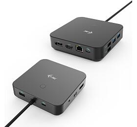 I-TEC i-tec USB-C HDMI + Dual DP Docking Station, Power Delivery 100W + zdroj 112W (C31TRI4KDPDPRO100)