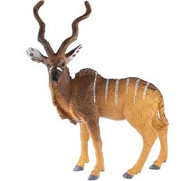 Figurka Zooted Kudu velk, plast, 14 cm