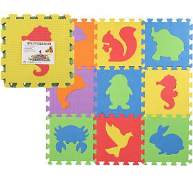 Teddies Pnov puzzle zvata 29x29x1cm 10ks ve flii