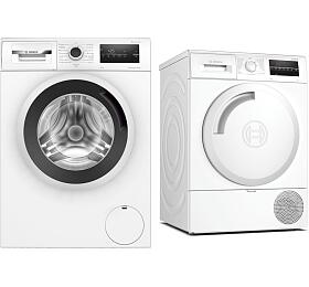 SET Pračka Bosch WAN24166BY + Sušička prádla Bosch WTR84TW0CS