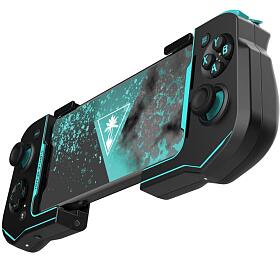 Turtle Beach Atom Controller, herní ovladač pro Android, Bluetooth, černá/zelenomodrá (TBS-0764-05)