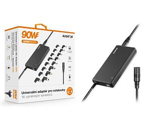 Aligator univerzální adaptér pro notebooky se 16 výměnnými konektory a USB, 90W (CHNT003)
