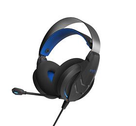 Energy Sistem Gaming Headset ESG Metal Core Blue, Herní headset s modrým LED podsvícením (455126)