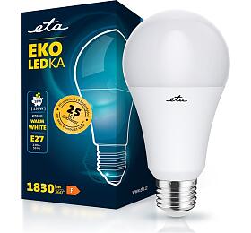 rovka LED ETA EKO LEDka klasik 18W, E27, tepl bl