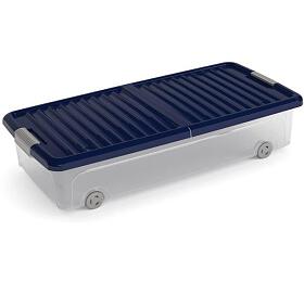 Box KIS W Box Underbed L transparentn, indigo modr