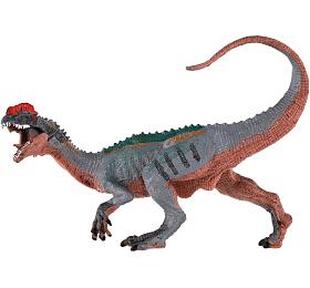 Figurka Zooted Dilophosaurus, plast, 15 cm