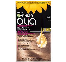 Barva na vlasy Garnier Olia, 60 ml, odstn 8,0 Blond