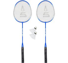 Badmintonov set SULOV RULYT, 2x raketa, 2x mek, vak - tmav modr