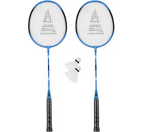 Badmintonov set SULOV RULYT, 2x raketa, 2x mek, vak - modr