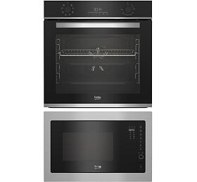 SET Trouba Beko Beyond BBIM13300X + Mikrovlnn trouba Beko Beyond BMOB20231BG