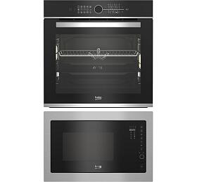 SET Trouba BEKO Beyond BBIM13400XS + Mikrovlnn trouba Beko Beyond BMOB20231BG