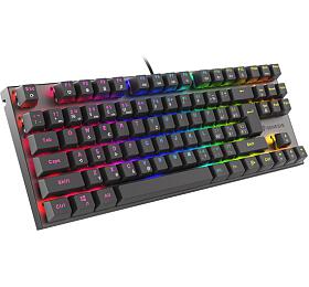 GENESIS genesis hern mechanick klvesnice THOR 303/TKL/RGB/Outemu Red/Drtov USB/CZ-SK layout/ern (NKG-1883)