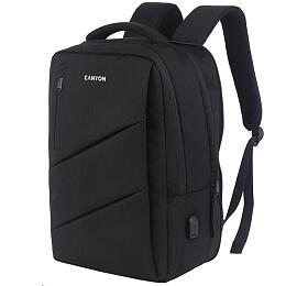 CANYON BPE-5 batoh pro 15.6&quot; ntb, 40 x 30 x 12cm (+6cm), ern (CNS-BPE5B1)