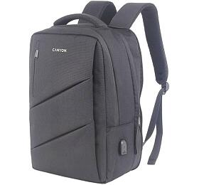 CANYON BPE-5 batoh pro 15.6&quot; ntb, 40 x 30 x 12cm (+6cm), ed (CNS-BPE5GY1)