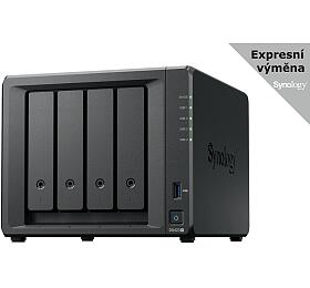 Synology DiskStation DS423+, 4-bay NAS, CPU QC Celeron J4125 64bit, RAM 2GB, 2x USB 3.2, 2x GLAN, 2x M.2 slot