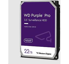 Western Digital WD PURPLE PRO WD221PURP 22TB, SATA III 3.5&quot;, 512MB 7200RPM, 265MB/s, CMR