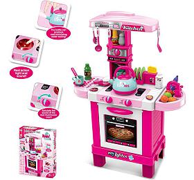 Dětská kuchyňka Baby Mix malý šéfkuchař růžová