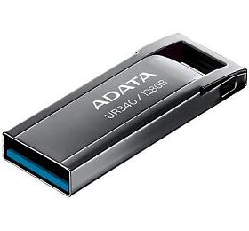 A-Data ADATA Flash Disk 128GB UR340, USB 3.2 Dash Drive, kov leskl ern (AROY-UR340-128GBK)