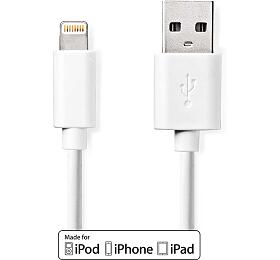 Lightning Kabel NEDIS CCGB39300WT10