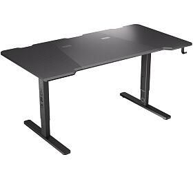 Endorfy herní stůl Atlas L / 150cm x 78cm / nosnost 80 kg / prostor na kabeláž / černý (EY8E003)