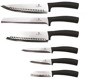 Sada no BerlingerHaus Black Silver Collection BH-2478, nerez, 6 ks