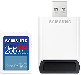 Samsung samsung / SDXC / 256GB / USB 3.0/USB-A/Class 10/+ Adaptr/Modr (MB-SD256SB/WW)