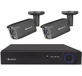 Kamerov set Securia Pro NVR2CHV5S-B IP, 5Mpx, 2 kamery, PoE NVR, ern