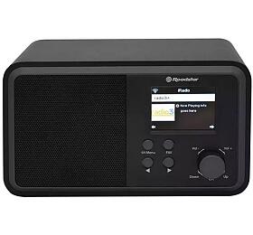 Rdio Roadstar, IR-390D+BT/BK, Wi-Fi, Bluetooth, dlkov ovldn, 1x3 W RMS, barva ern