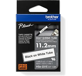 Brother HSE-231E - ern tisk na bl, ka 11,2 mm (HSE231E)