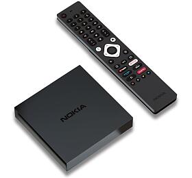 NOKIA android box 8010/ 4K Ultra HD/ NETFLIX/ 02 TV/ HDMI/ USB 3.0/ USB-C/ USB 2.0/ BT/ Wi-Fi/ LAN/ Android TV 11/ ern (Nokia8010)