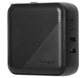 Targus® 100 W Gan Charger - Multi port - s cestovními adaptery (APA109GL)