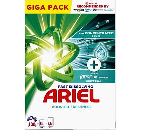 Ariel prac prek Aqua Puder Touch of Lenor 100 pran, 5,5 kg