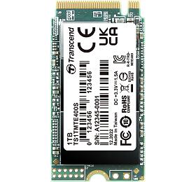 TRANSCEND MTE400S 1TB SSD disk M.2 2242, NVMe PCIe Gen3 x4 2,000MB/s R 1,700MB/s W (TS1TMTE400S)